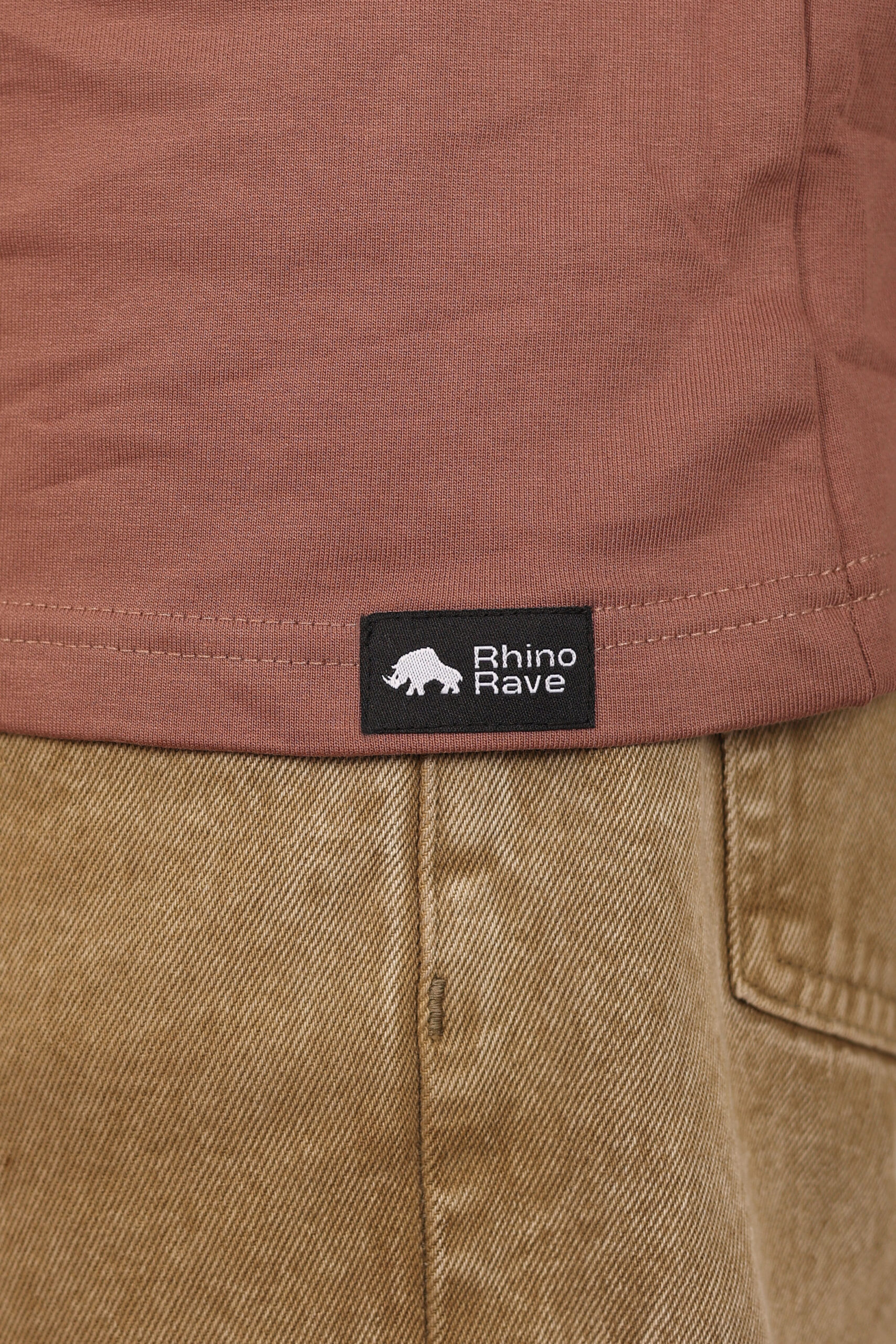 Mocha-Plain-oversized-tshirt