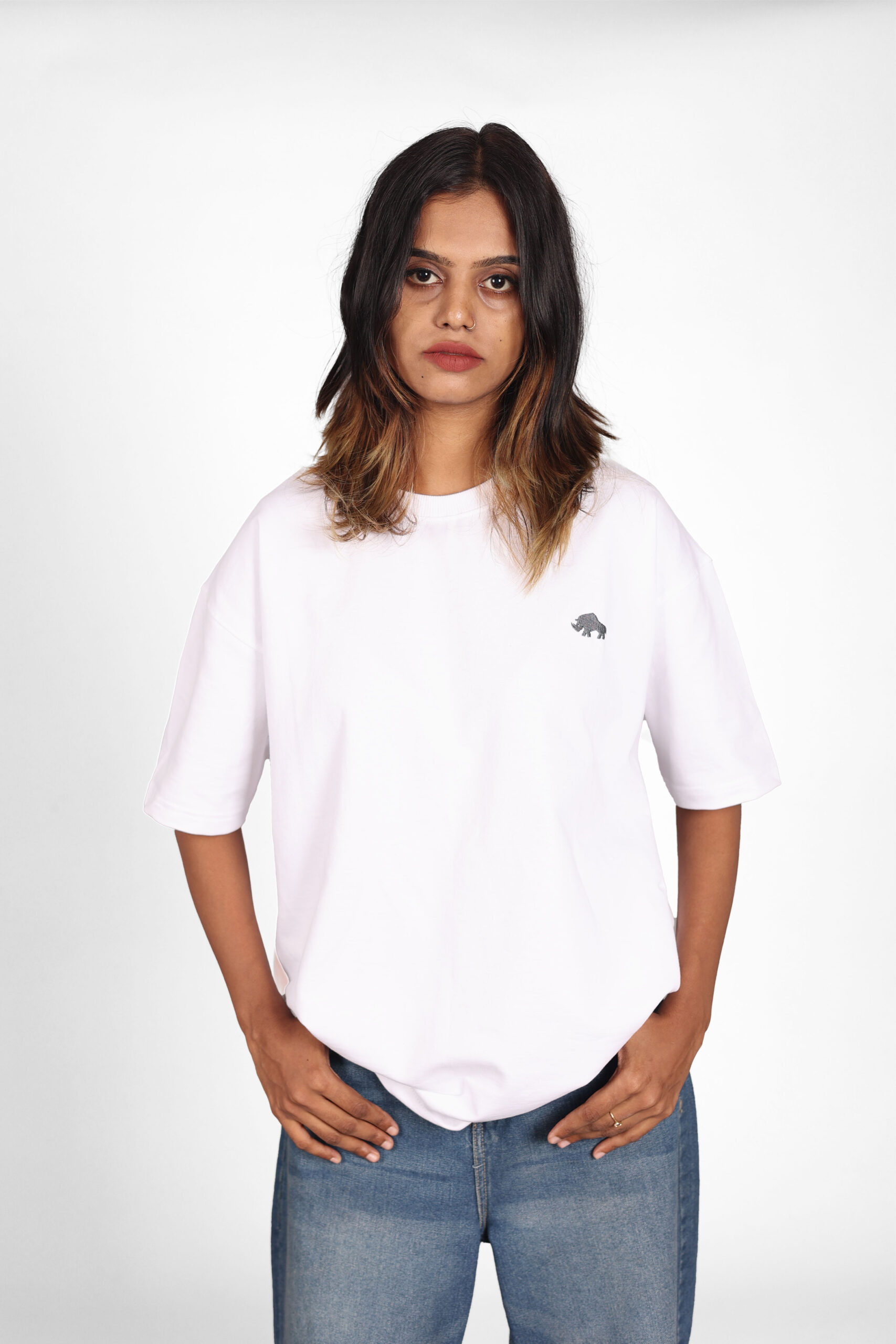 Snow-Plain-oversized-tshirt